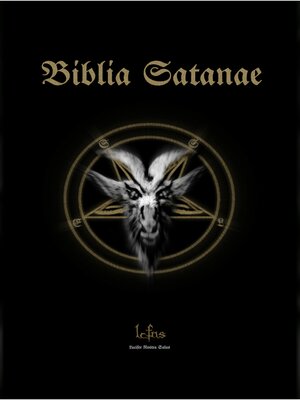 cover image of Biblia Satanae